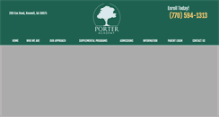 Desktop Screenshot of porteracademy.org