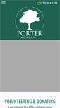 Mobile Screenshot of porteracademy.org